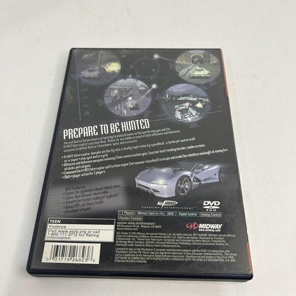 SpyHunter Greatest Hits (Sony PlayStation 2, 2002) PS2 With Manual Tested! - Picture 4 of 5